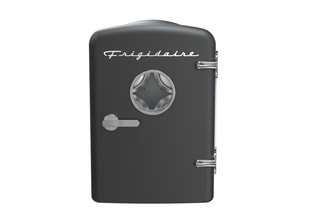 Frigidaire, 6 Can/4 Liter Mini Personal Fridge Cooler, Black