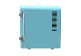Frigidaire, 6 Can/4 Liter Mini Personal Fridge Cooler, Blue