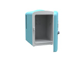 Frigidaire, 6 Can/4 Liter Mini Personal Fridge Cooler, Blue
