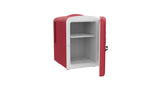 Frigidaire, 6 Can/4 Liter Mini Personal Fridge Cooler, Red