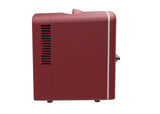 Frigidaire, 6 Can/4 Liter Mini Personal Fridge Cooler, Red