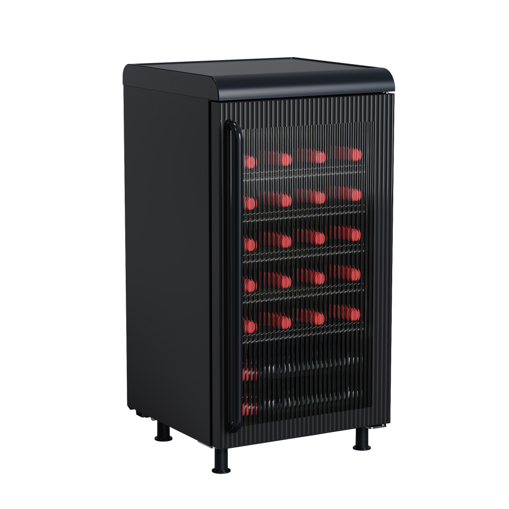 Frigidaire, 117 Can/27 Bottle Retro, Retro Wine/Beverage Center, Built-in Bar Top, Black