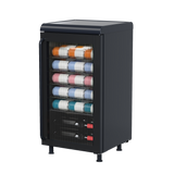 Frigidaire, 117 Can/27 Bottle Retro, Retro Wine/Beverage Center, Built-in Bar Top, Black