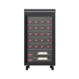 Frigidaire, 117 Can/27 Bottle Retro, Retro Wine/Beverage Center, Built-in Bar Top, Black