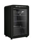 Frigidaire, 3.3 Cu. Ft. Retro Refrigerator, Glass Door, Black