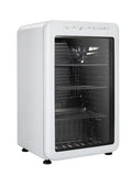Frigidaire, 3.3 Cu. Ft. Retro Refrigerator, Glass Door, White
