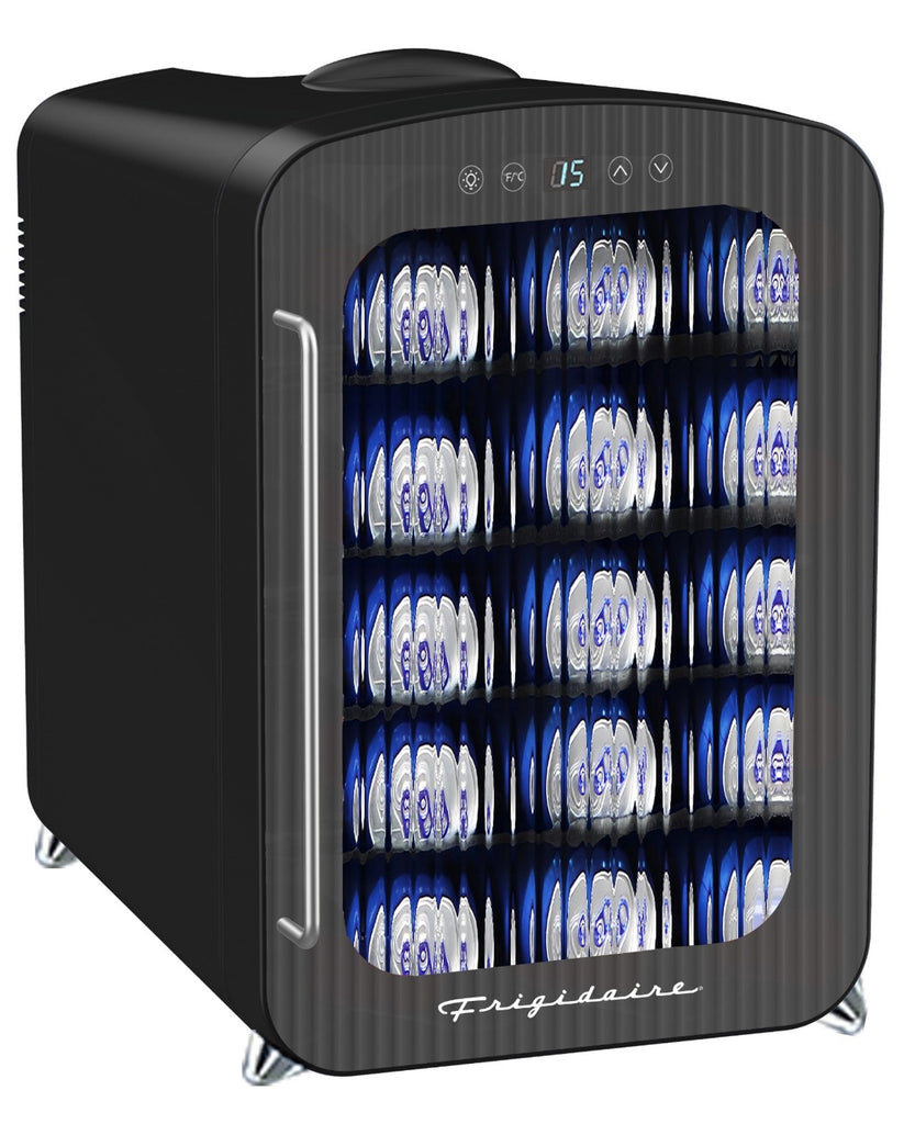 Frigidaire, 35 Can/12 Bottle Mini Personal Fridge Cooler, Black