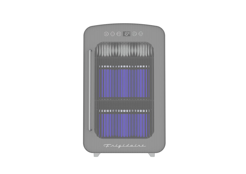 Frigidaire 39 Can/9 Bottle Mini Personal Fridge Cooler, Grey