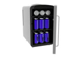 Frigidaire 39 Can/9 Bottle Mini Personal Fridge Cooler, Black