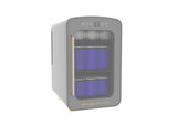 Frigidaire, 35 Can/12 Bottle Mini Personal Fridge Cooler, Grey Gold