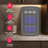 Frigidaire 39 Can/9 Bottle Mini Personal Fridge Cooler, Black