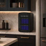 Frigidaire 39 Can/9 Bottle Mini Personal Fridge Cooler, Black