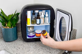 Frigidaire, 12 Can/9 Liter Mini Personal Fridge Cooler, Black