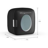 Frigidaire, 12 Can/9 Liter Mini Personal Fridge Cooler, Black