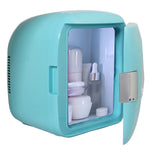 Frigidaire, 12 Can/9 Liter Mini Personal Fridge Cooler, Blue