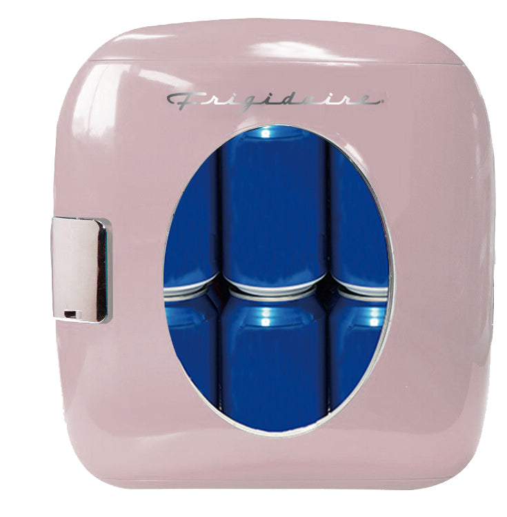 Frigidaire, 12 Can/9 Liter Mini Personal Fridge Cooler, Pink