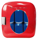 Frigidaire, 12 Can/9 Liter Mini Personal Fridge Cooler, Red