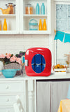 Frigidaire, 12 Can/9 Liter Mini Personal Fridge Cooler, Red