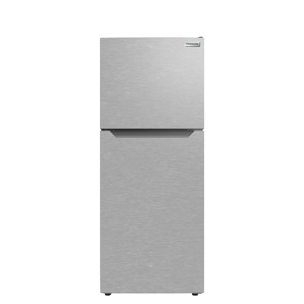 Frigidaire 10 Cu. Ft. Platinum Fridge Freezer Combo, Apartment Size Top Mount Fridge with Freezer, Frost Free