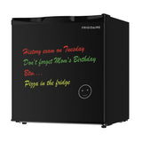 Frigidaire, 1.6 Cu. Ft. Eraser Board Compact Refrigerator, Black