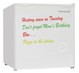 Frigidaire, 1.6 Cu. Ft. Eraser Board Compact Refrigerator, White