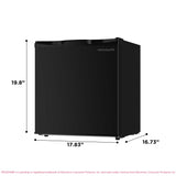 Frigidaire, 1.6 Cu. Ft. Compact Refrigerator, Black