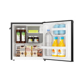 Frigidaire, 1.6 Cu. Ft. Retro Compact Refrigerator, Built-In Side Bottle Opener, Black