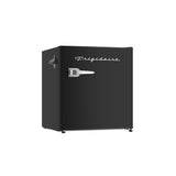 Frigidaire, 1.6 Cu. Ft. Retro Compact Refrigerator, Built-In Side Bottle Opener, Black