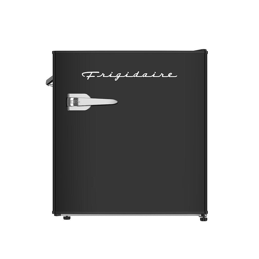 Frigidaire, 1.6 Cu. Ft. Retro Compact Refrigerator, Built-In Side Bottle Opener, Black