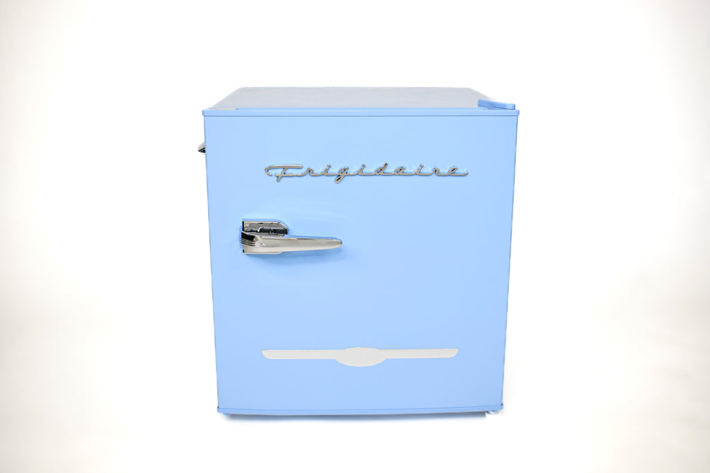 Frigidaire, 1.6 Cu. Ft. Retro Compact Refrigerator, Built-In Side Bottle Opener, Blue