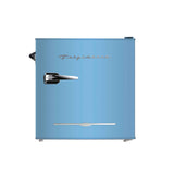 Frigidaire, 1.6 Cu. Ft. Retro Compact Refrigerator, Built-In Side Bottle Opener, Blue