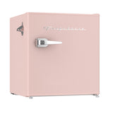 Frigidaire, 1.6 Cu. Ft. Retro Compact Refrigerator, Built-In Side Bottle Opener, Coral