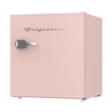 Frigidaire, 1.6 Cu. Ft. Retro Compact Refrigerator, Built-In Side Bottle Opener, Coral