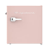 Frigidaire, 1.6 Cu. Ft. Retro Compact Refrigerator, Built-In Side Bottle Opener, Coral