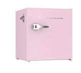Frigidaire, 1.6 Cu. Ft. Retro Compact Refrigerator, Built-In Side Bottle Opener, Pink