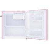 Frigidaire, 1.6 Cu. Ft. Retro Compact Refrigerator, Built-In Side Bottle Opener, Pink