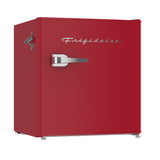Frigidaire, 1.6 Cu. Ft. Retro Compact Refrigerator, Built-In Side Bottle Opener, Red