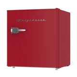 Frigidaire, 1.6 Cu. Ft. Retro Compact Refrigerator, Built-In Side Bottle Opener, Red
