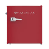 Frigidaire, 1.6 Cu. Ft. Retro Compact Refrigerator, Built-In Side Bottle Opener, Red