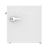 Frigidaire, 1.6 Cu. Ft. Retro Compact Refrigerator, Built-In Side Bottle Opener, White