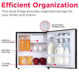Frigidaire, 1.6 Cu. Ft. Compact Refrigerator, Black