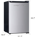 Frigidaire, 2.5 Cu. Ft. Compact Refrigerator, Platinum