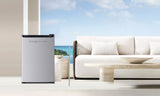 Frigidaire, 2.5 Cu. Ft. Compact Refrigerator, Platinum