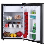 Frigidaire, 2.5 Cu. Ft. Compact Refrigerator, Platinum