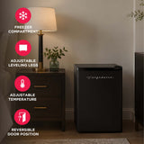 Frigidaire, 1.6 Cu. Ft. Compact Refrigerator, Black