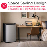 Frigidaire, 3.2 Cu. Ft. Compact Refrigerator, Platinum