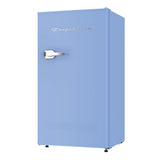 Frigidaire, 3.2 Cu. Ft. Retro Compact Refrigerator, Built-In Side Bottle Opener, Blue