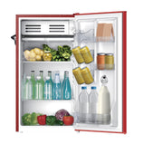 Frigidaire, 3.2 Cu. Ft. Retro Compact Refrigerator, Built-In Side Bottle Opener, Red