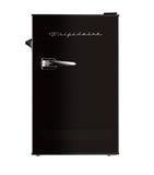 Frigidaire, 3.2 Cu. Ft. Retro Compact Refrigerator, Built-In Side Bottle Opener, Black