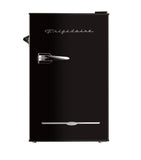 Frigidaire, 3.2 Cu. Ft. Retro Compact Refrigerator, Built-In Side Bottle Opener, Black